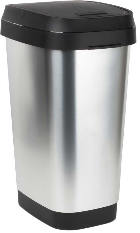 Kanta za smeće 50L Kis Dual Swing Steel - detalj