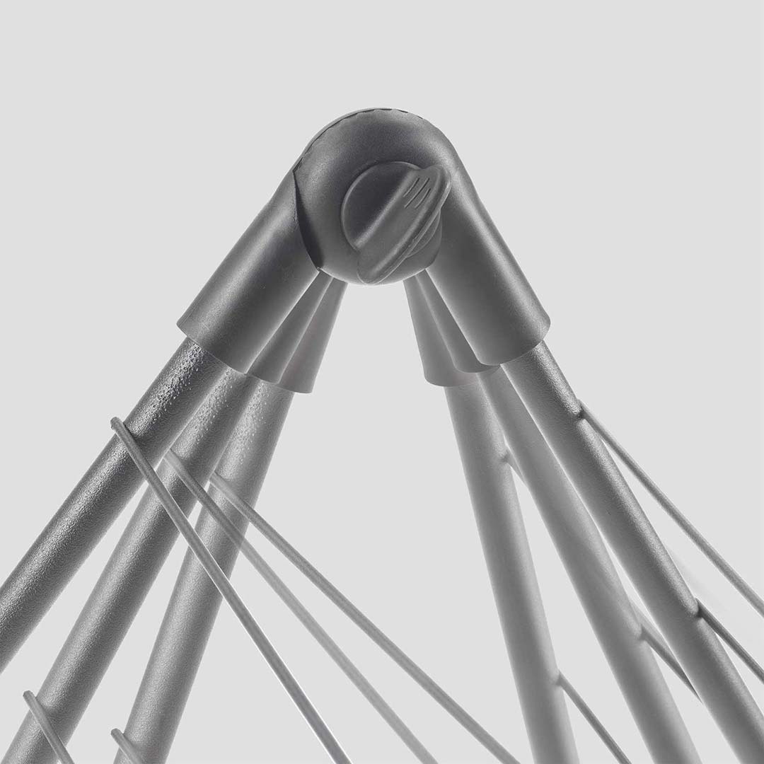 Sušač Za Veš Za Kadu Metaltex Italija Nevis Onyx - detalj