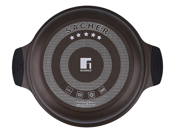 Bergner Tava sa poklopcem 28cm Sacher KR-0016 - detalj