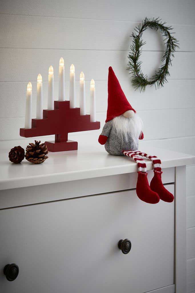 Svećnjak Sa LED Svećama i Tajmerom - detalj