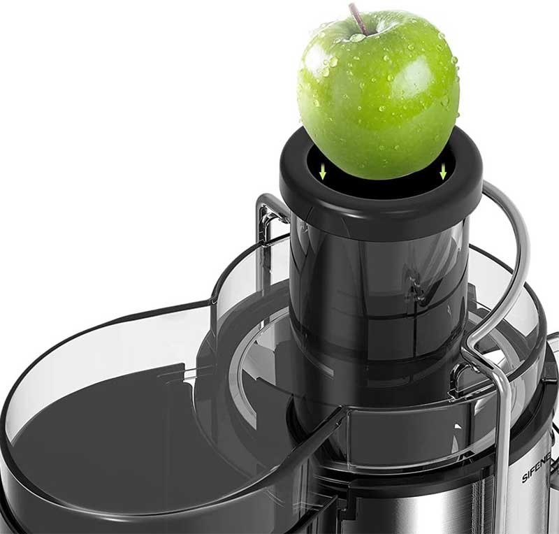 Sokovnik sa širokim otvorom Royalty Line PJ19001 Silver - detalj