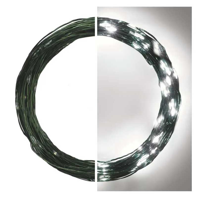 LED lampice za spoljnu upotrebu Hladno bele 150LED 15m Emos D3AC05 - detalj