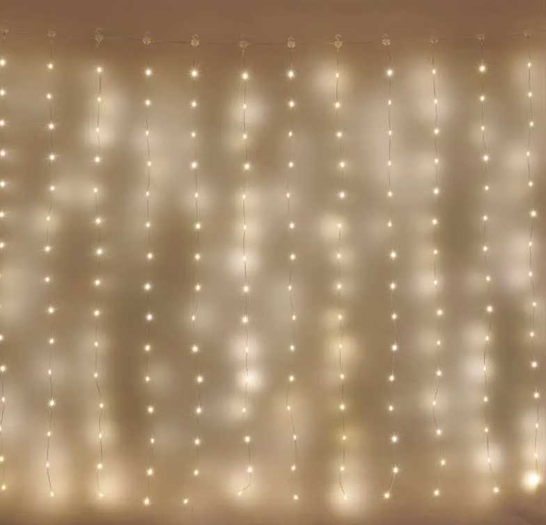 LED zavesa 1,7x1.5m sa 180 toplo belih dioda Multi-Effect Emos D3EW02 - detalj