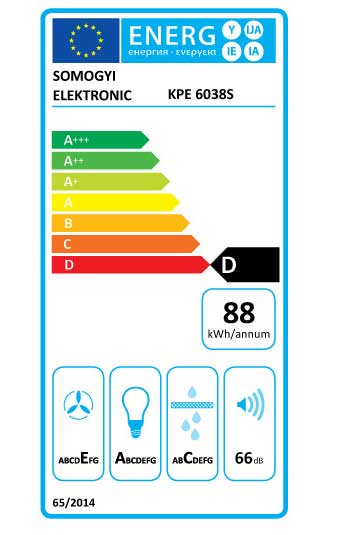 Home Kuhinjski aspirator sa dva motora i ugljenim filterima Hurricane Inox - detalj