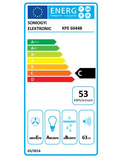 Home Kuhinjski aspirator sa alu i ugljenim filterima Twister Inox - detalj