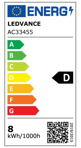 Nadogradiva LED lampa 57cm 8W Toplo bela - detalj
