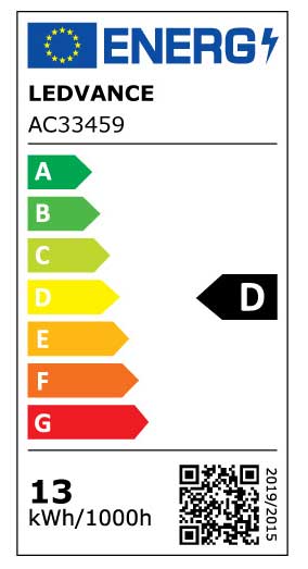 Nadogradiva LED lampa 117cm 14W Toplo bela - detalj