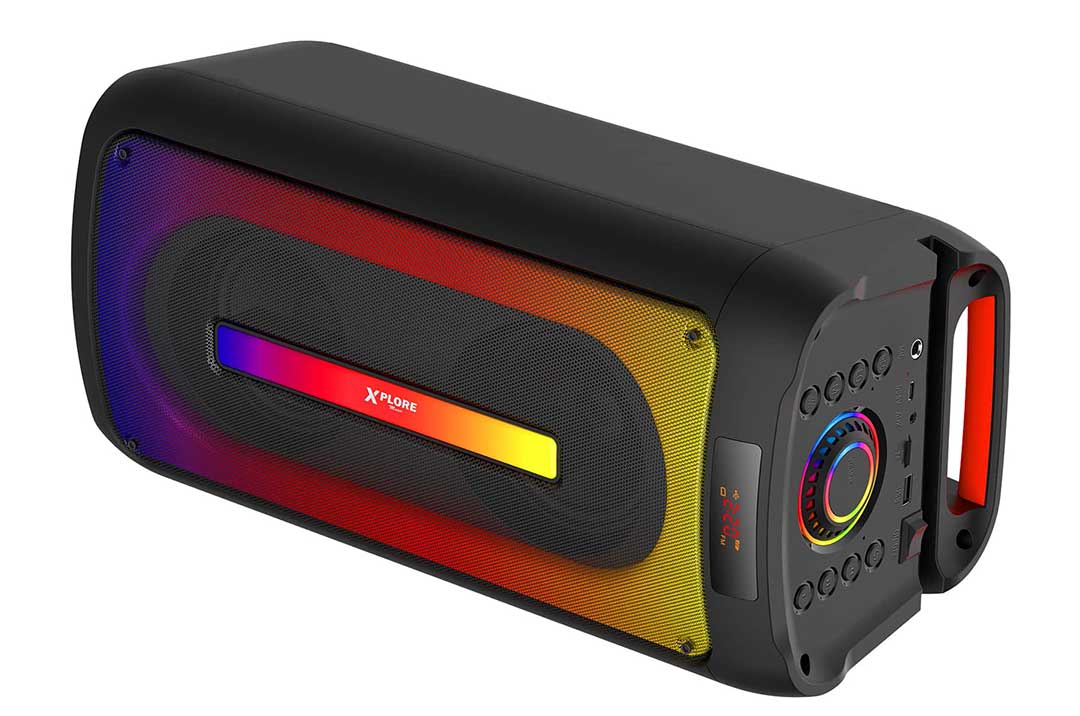 Karaoke BT Zvučnik 300 W sa 2 Mikrofona XP8802 Cabana 2 - detalj