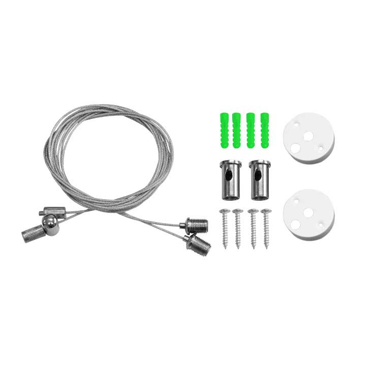 Viseća LED lampa sa promenljivom bojom svetla 60W LLS-D50-60/CCT-WH - detalj