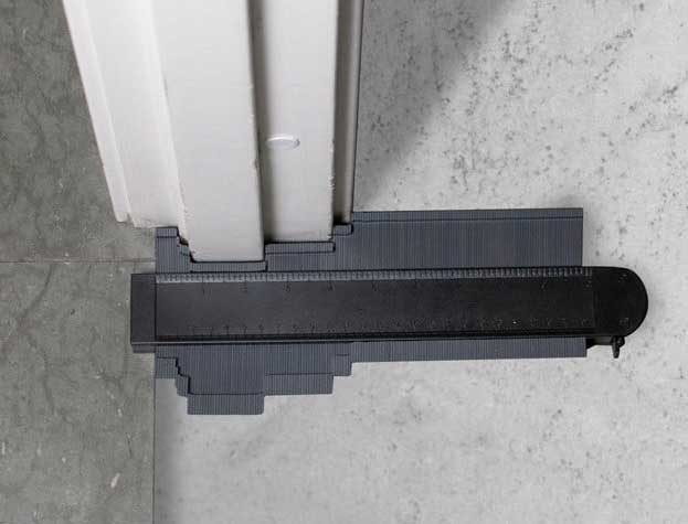 Šablon za prenošenje nepravilnih oblika Bihui TPL250 - detalj