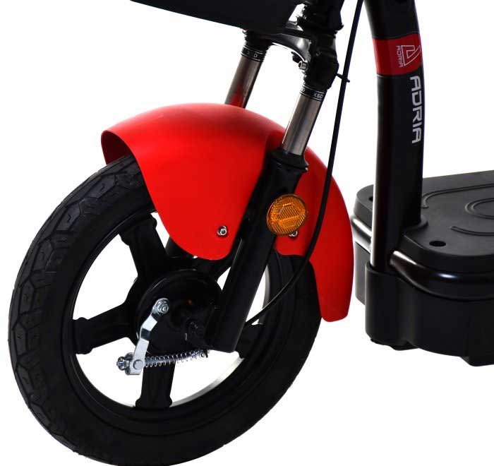 Električni bicikl Adria T20-48 crno-crveni - detalj