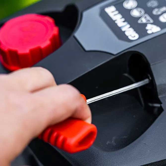 Samohodna motorna kosačica za travu Graphite 52G673 - detalj