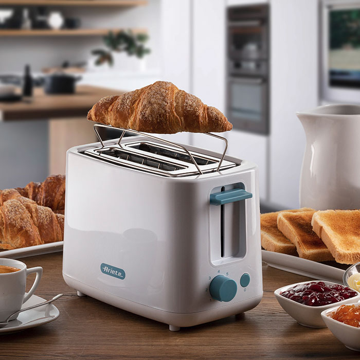 Ariete Qubi toster sa dve pregrade AR157WHBL - detalj