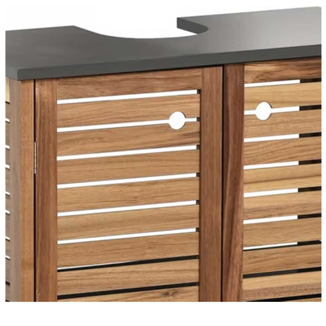 Ormarić Za Kupatilo Sa Držačem Peškira Tendance Acacia - detalj