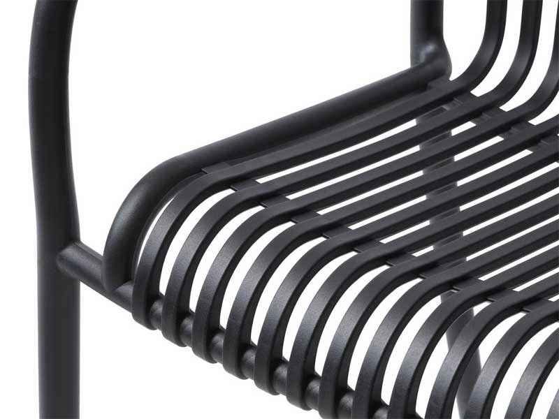 Plastična baštenska stolica Baen - detalj