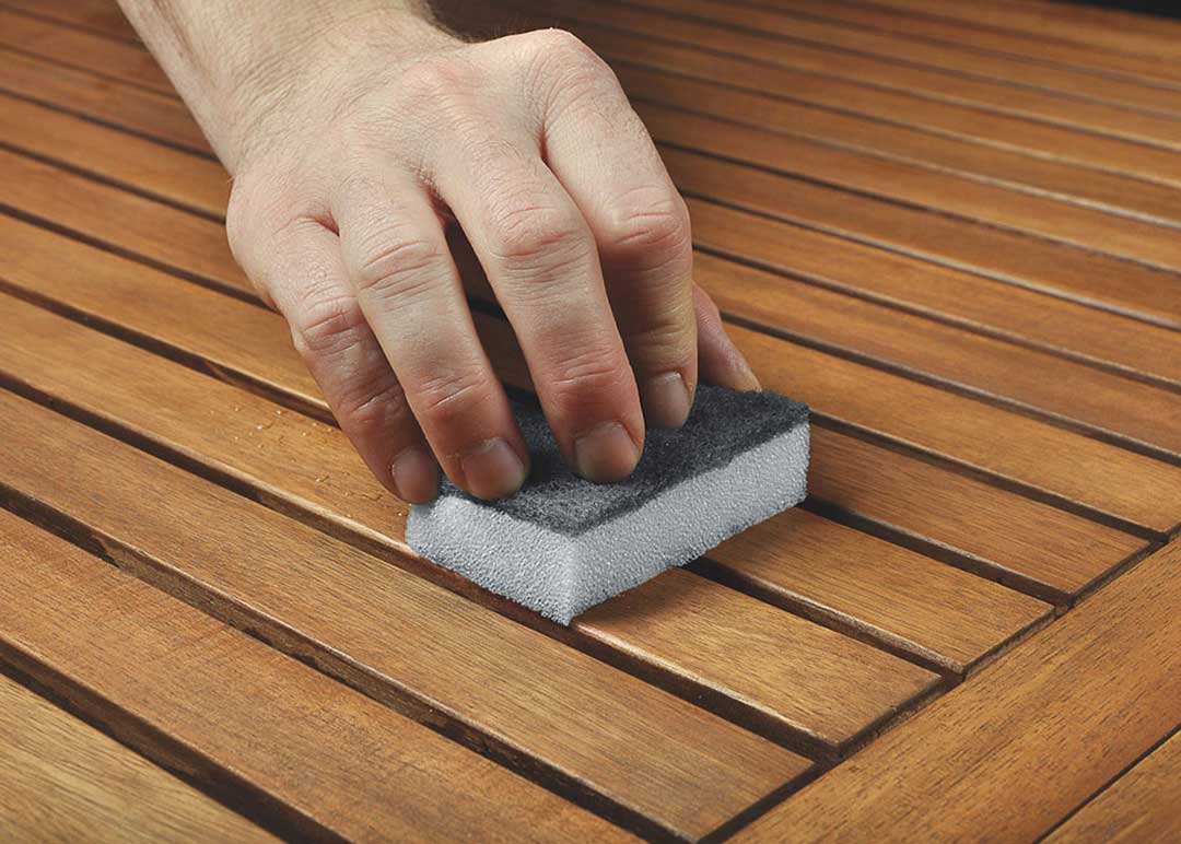 Sklopiva Garnitura od Drveta Za Terasu I Dvorište Fieldmann Alice - detalj