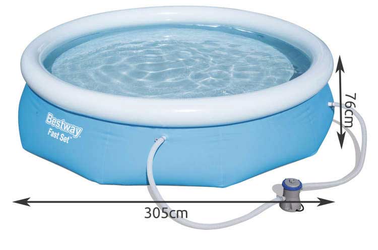 Bazen sa filter pumpom Bestway 305x76cm 57270 - detalj