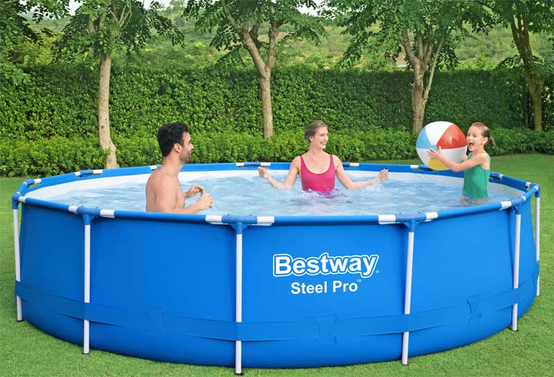 Bazen sa metalnom konstrukcijom i filter pumpom Bestway 396x84cm 5612E - detalj