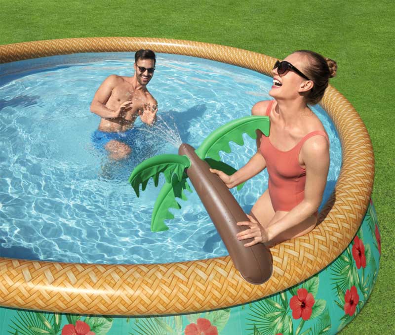 Bazen sa pumpom i fontanom 457x84cm Bestway 57416 - detalj