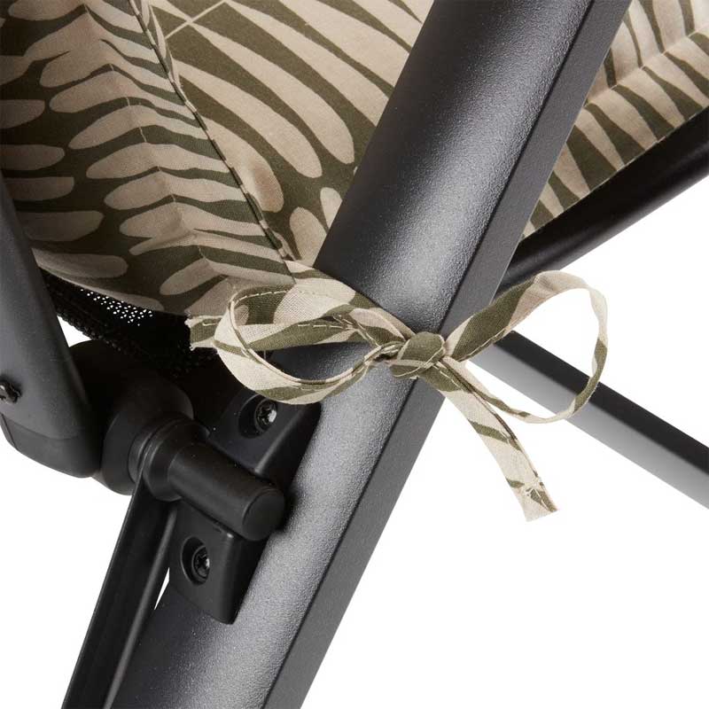 Jastuk za stolicu sa naslonom Taris Green - detalj