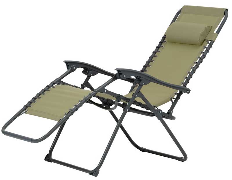 Sklopiva Stolica Ležaljka Za odmor i opuštanje Camfold PZ - detalj