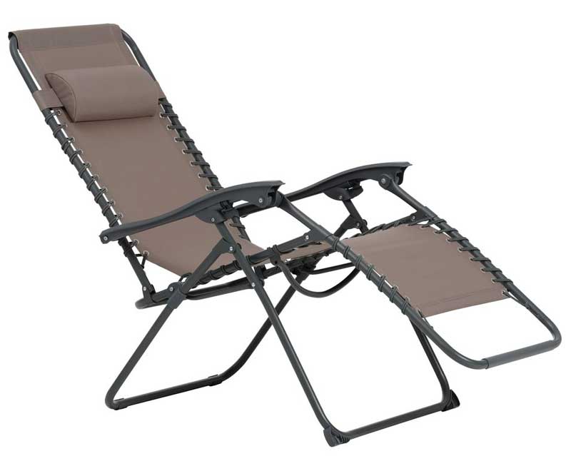 Sklopiva Stolica Ležaljka Za odmor i opuštanje Camfold DS - detalj