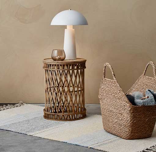 Dekorativni stočić V41cm Bamboo - detalj