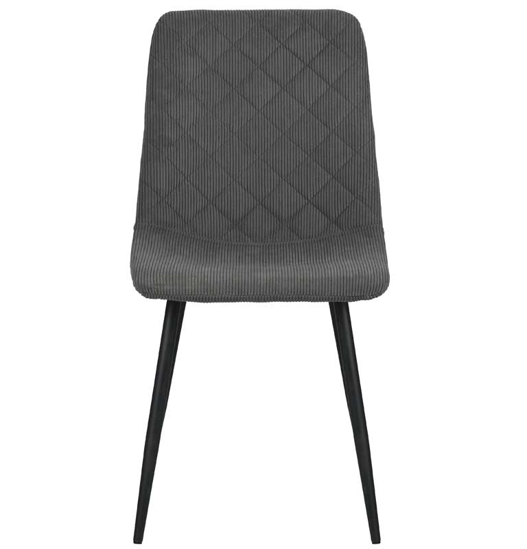 Trpezarijska stolica DC812 Tamno siva - detalj