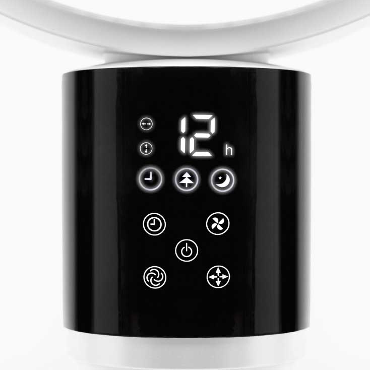 Ventilator podesive visine sa 12 brzina rada 50W SFR88DC - detalj