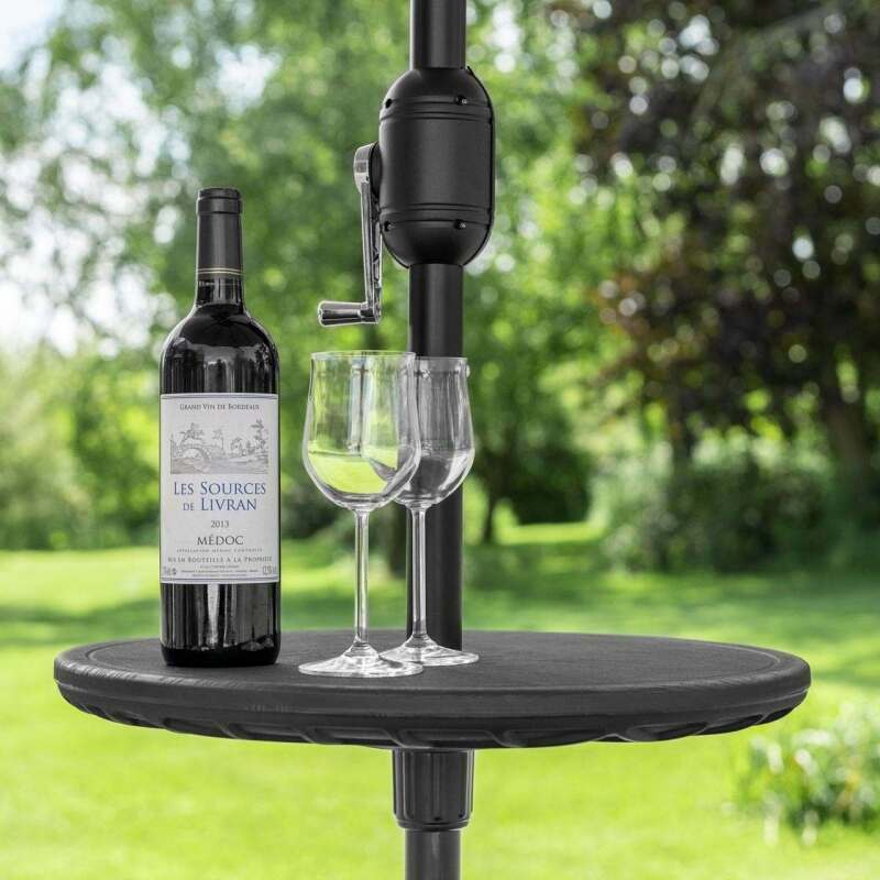 Okrugli stočić za suncobran 50 cm - detalj