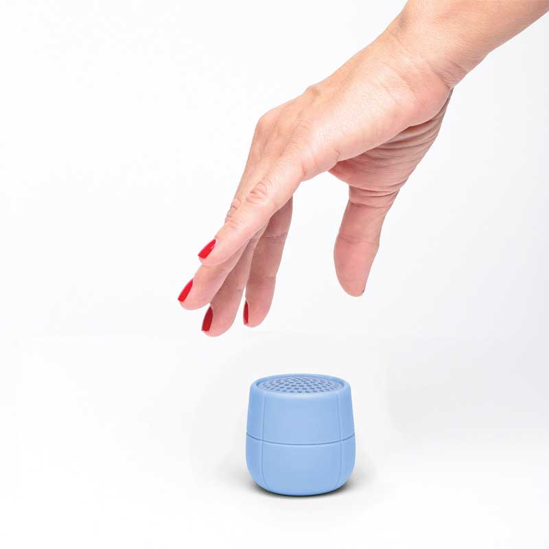 Plutajući Bluetooth zvučnik Lexon Mino X svetlo plavi - detalj