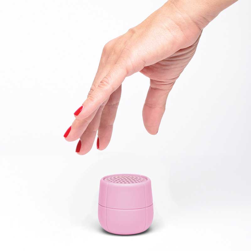 Plutajući Bluetooth zvučnik Lexon Mino X roze - detalj