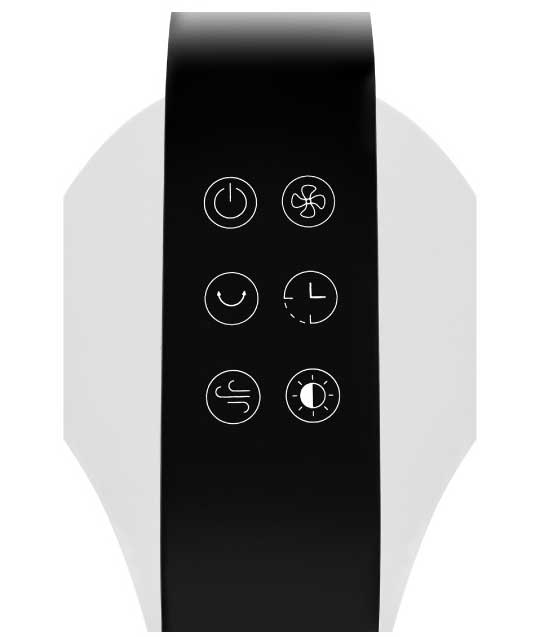 Stubni ventilator sa daljinskim upravljačem 60W Home Digital TWFR90 - detalj