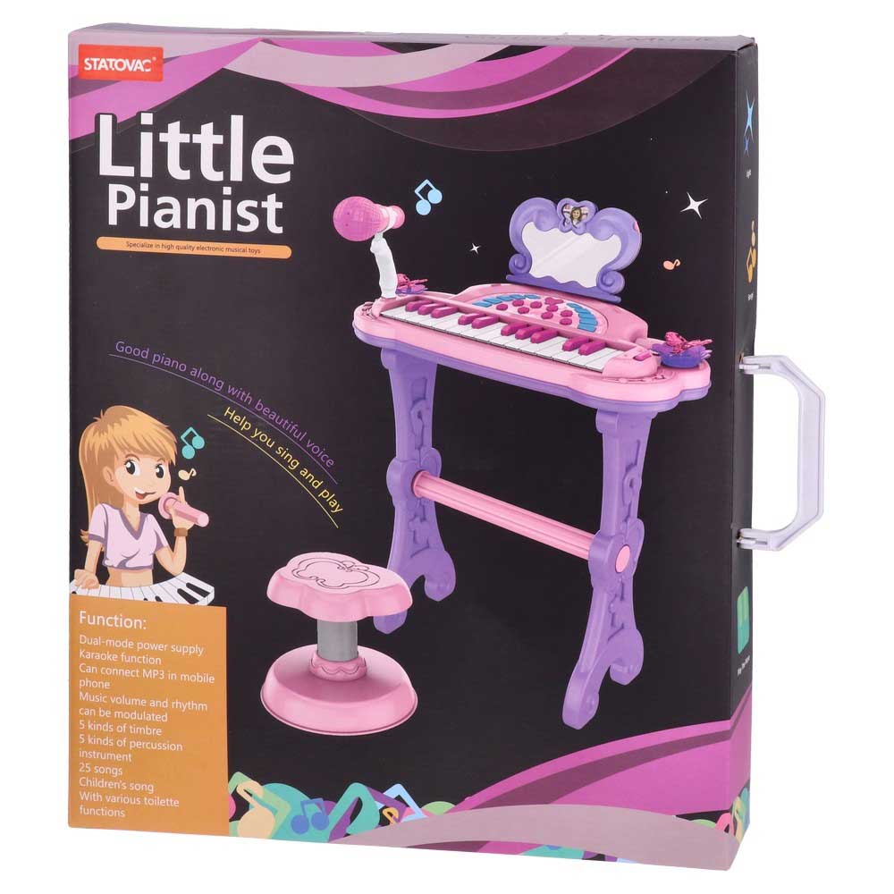 Klavijatura na Postolju Sa Stolicom, Ogledalom i Mikrofonom - detalj