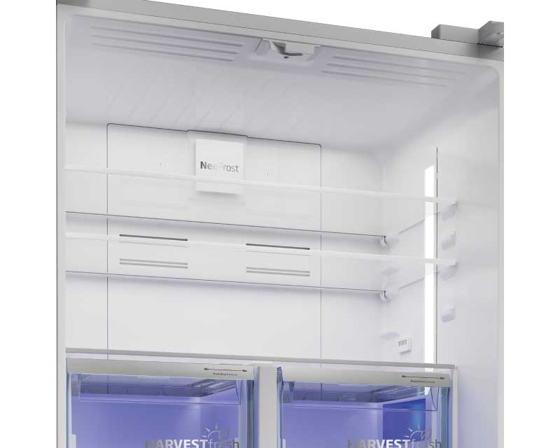 Frižider sa zamrzivačem Side-by-Side 572L Beko GN1416240XPN - detalj