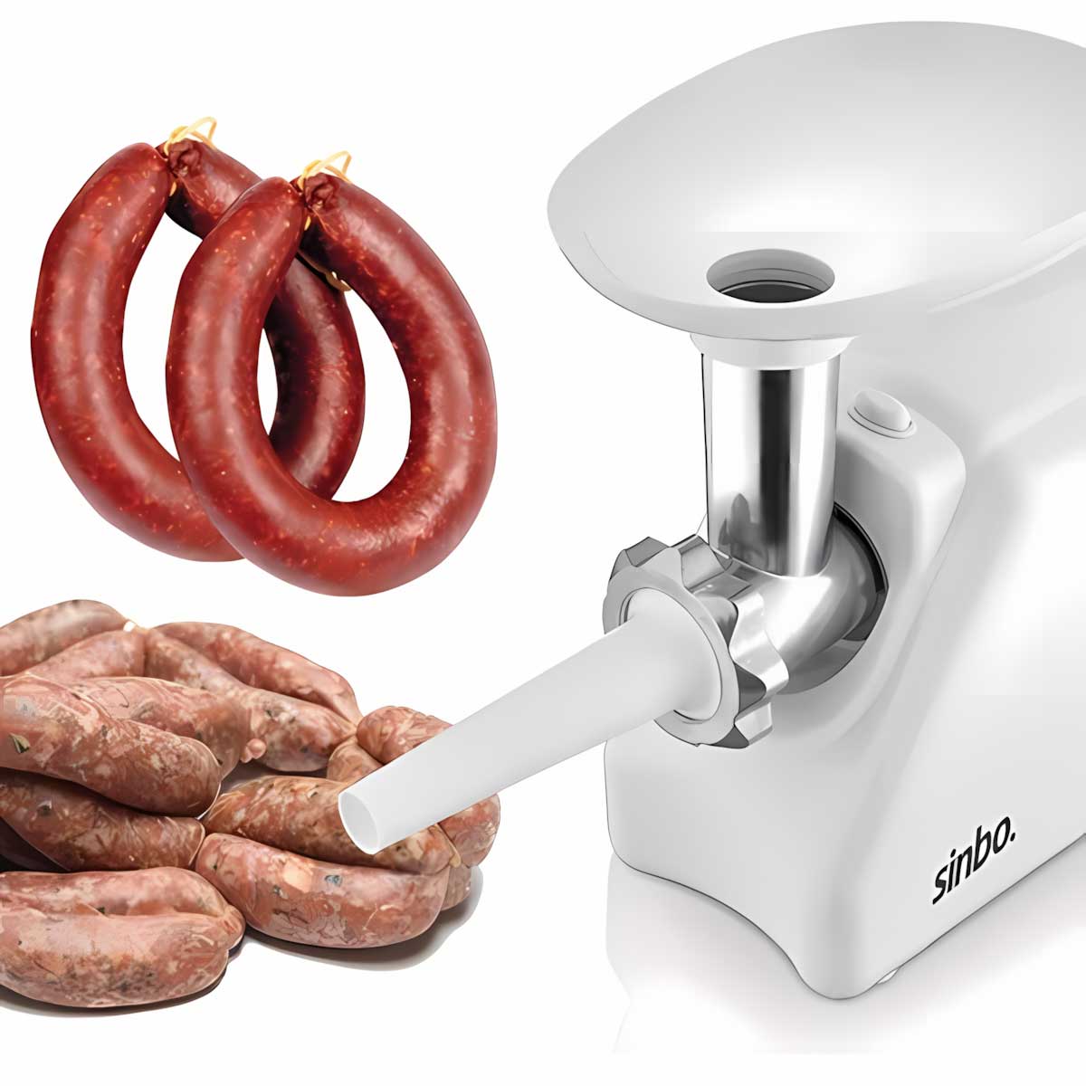 Električna Mašina Za Mlevenje Paradajza, Mesa, Pravljenje Kobasica i Kebaba - detalj