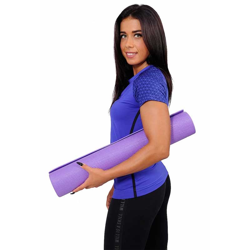 Aerobik prostirka za vežbanje 180x50 RX EM3016-pink - detalj