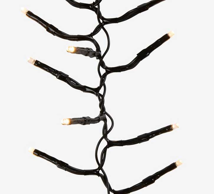 Novogodišnje lampice sa 2000 LED dioda Za spoljnu upotrebu - detalj