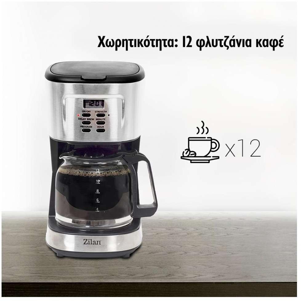 Zilan ZLN1440 Aparat Za Kafu 1.5l - detalj