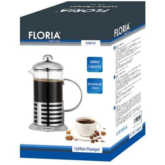 Zilan ZLN2515 French Presa Za Kafu I Čaj Staklo Metal 600ml - detalj