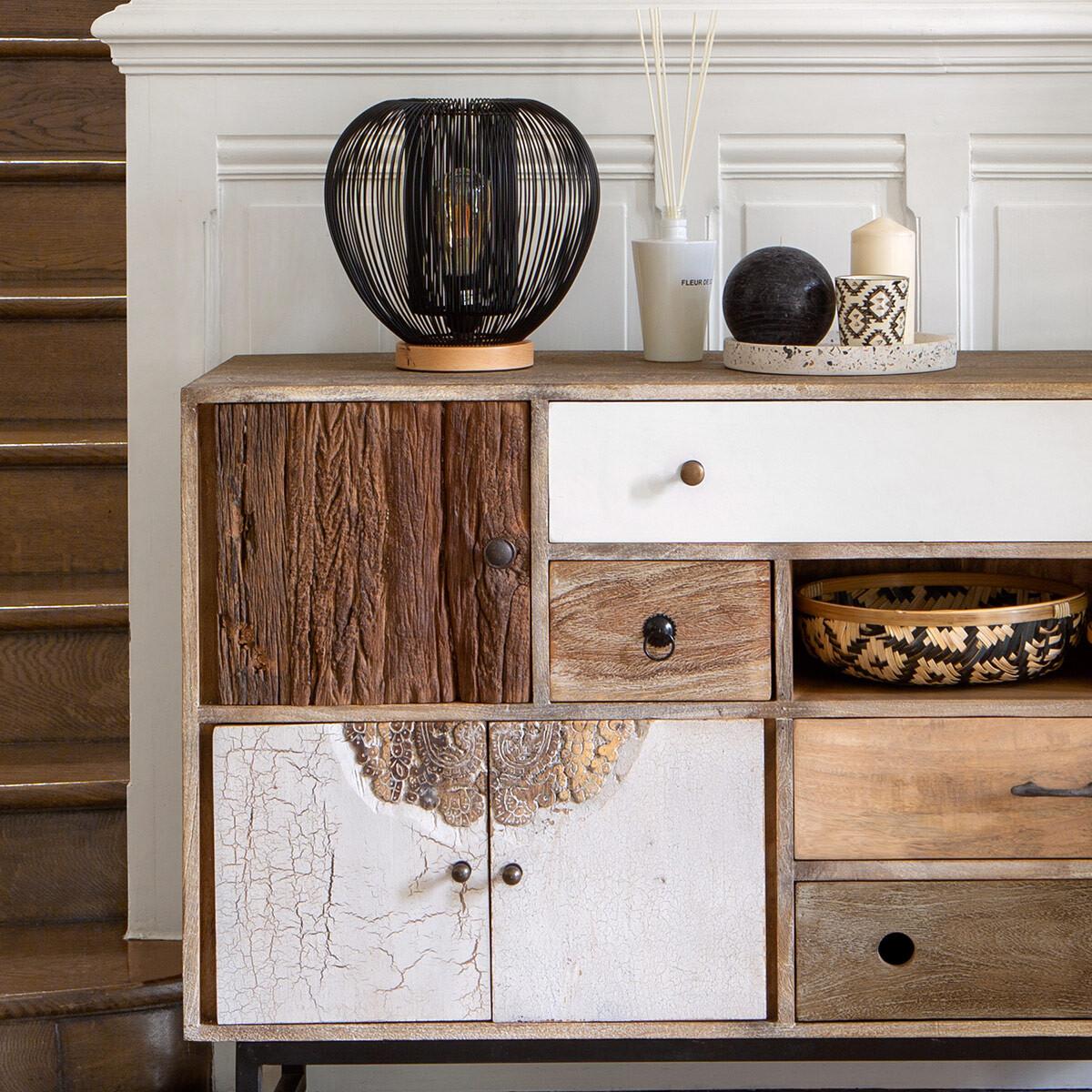 Atmosphera Lampa 27.5 cm Crna - detalj