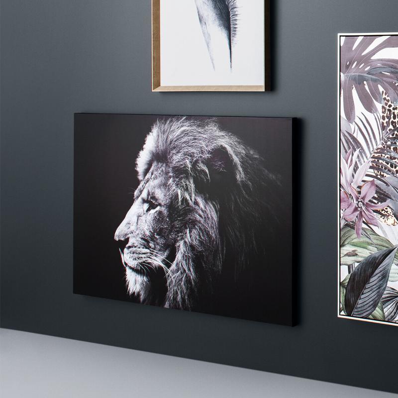 Atmosphera Slika Na Platnu Lion 78x118 Mdf E1/polister - detalj