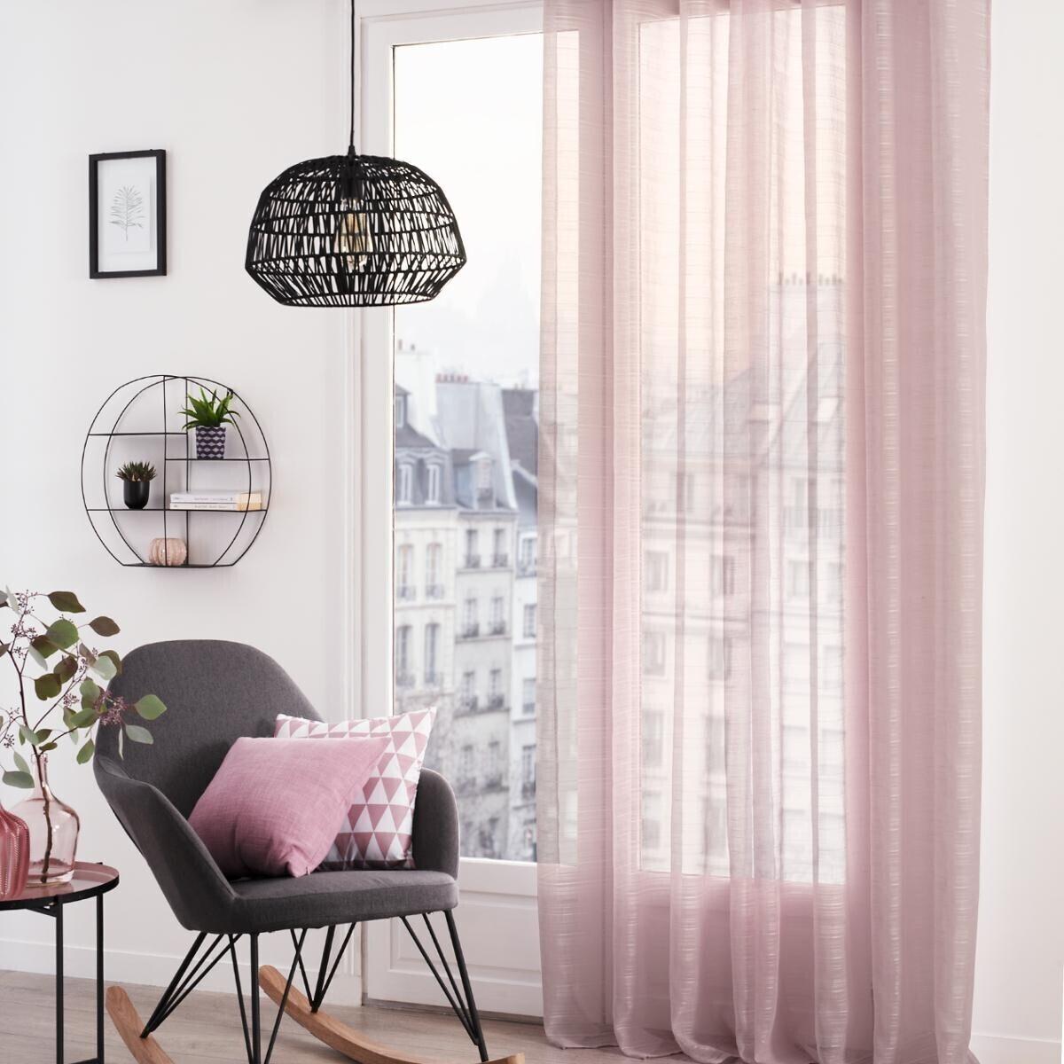 Atmosphera Zavesa Louis Wh 140x240cm Iv Poliester Roze - detalj