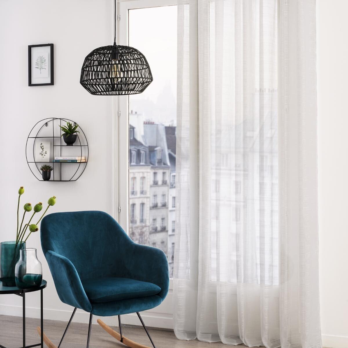 Atmosphera Zavesa Louis Wh 140x240cm Iv Poliester Bela - detalj