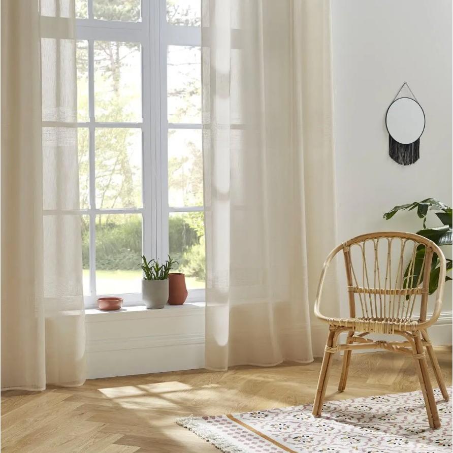 Atmosphera Zavesa Sab 135x240cm Iv Poliester Bez - detalj