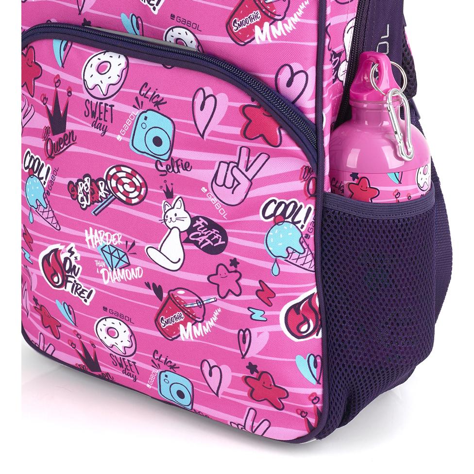 Aluminijumska Boca Za Vodu 600ml Gabol Sticker - detalj