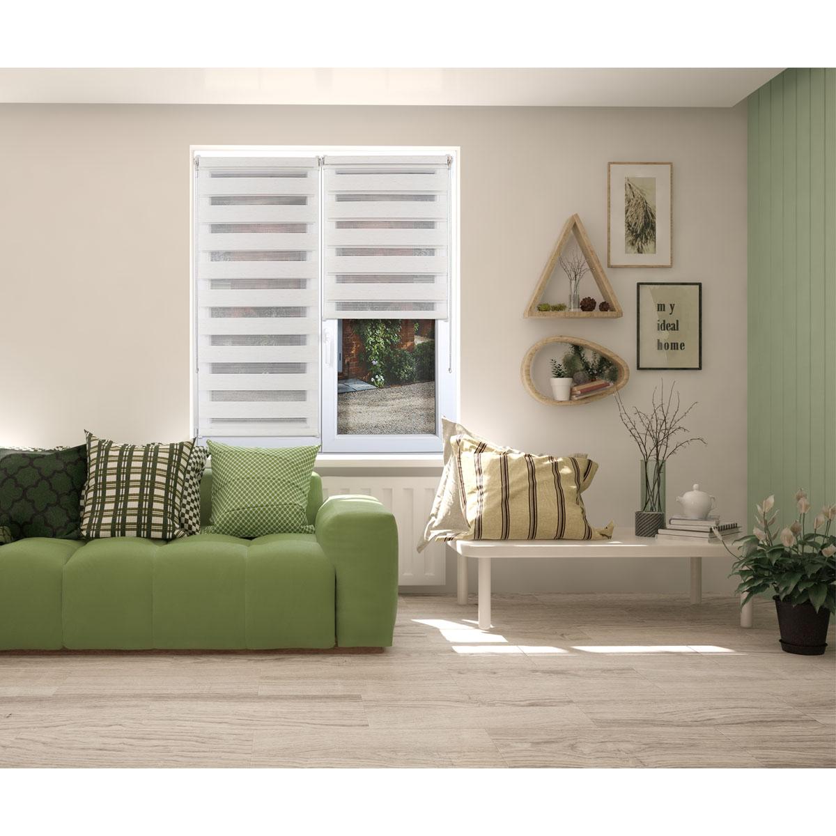 Luance Zebra Roletna 90x180 cm Bež - detalj