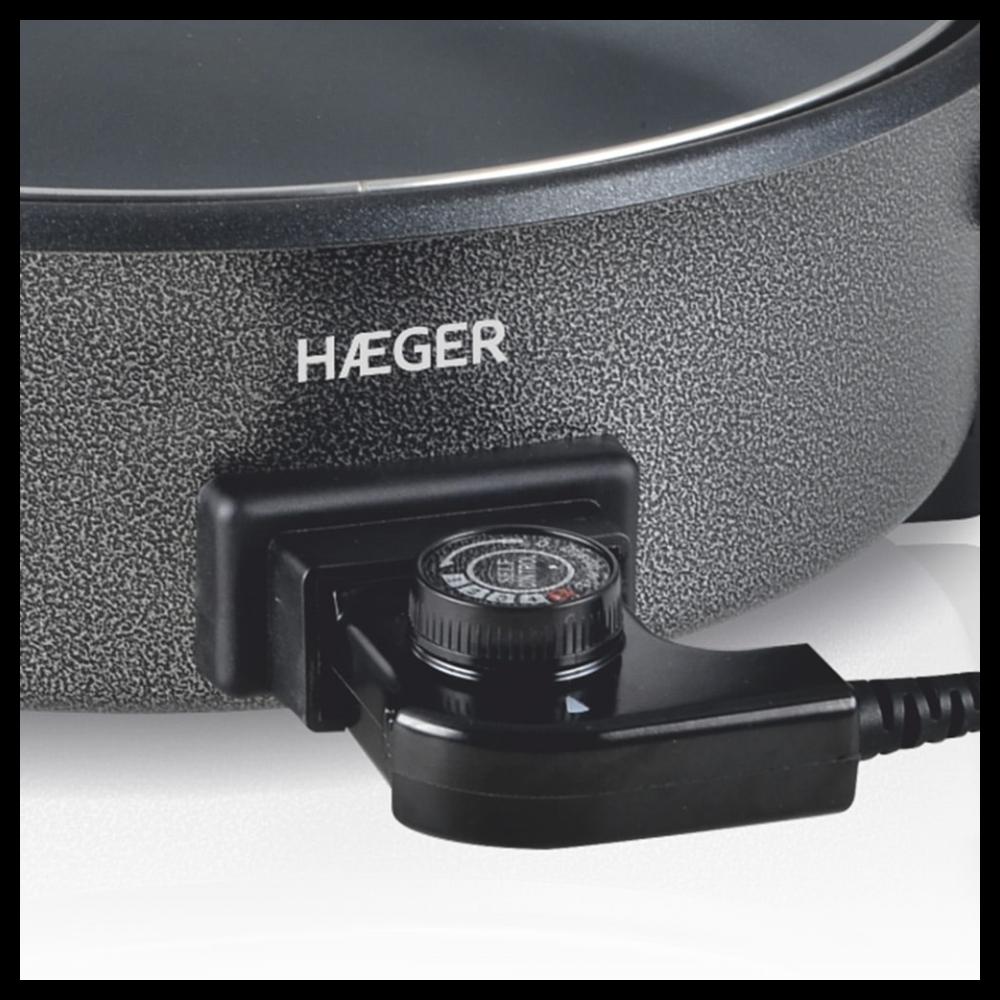 Haeger Električni Pizza tiganj 36x9cm 1500W - detalj