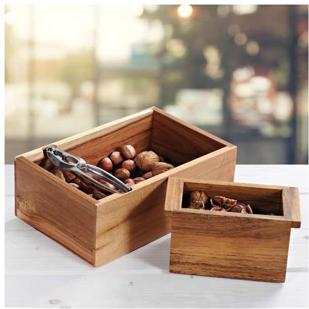 Kesper Krckalica za orahe ili lešnike sa posudom od bagrema 28630 - detalj