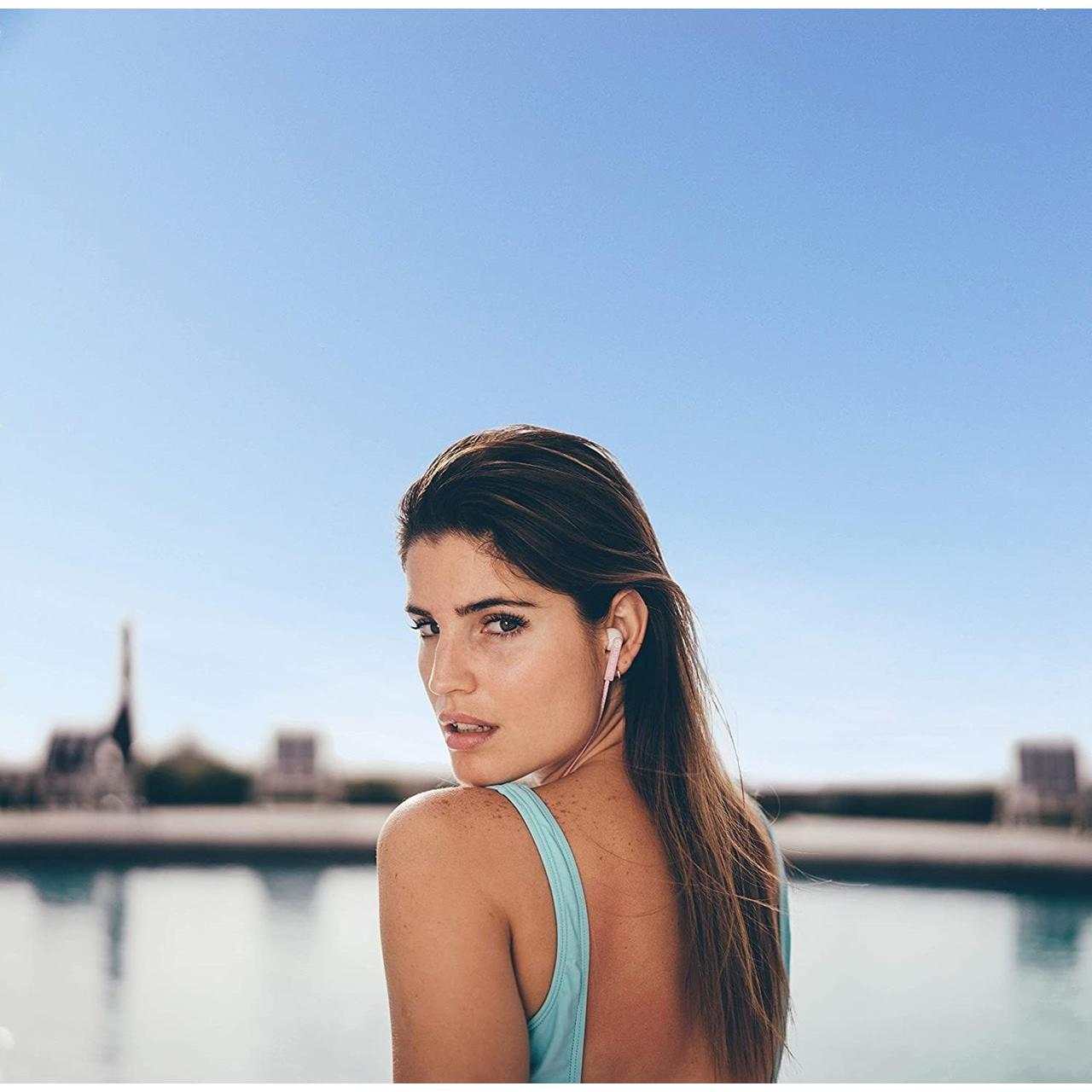 Urbanista San Francisco pink žičane slušalice - detalj